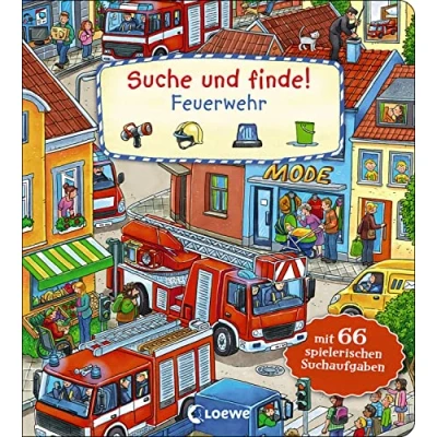Abbildung von Suche und finde! Feuerwehr: Mit 66 spielerischen Suchaufgaben Wimmelbuch ab 2 Jahre