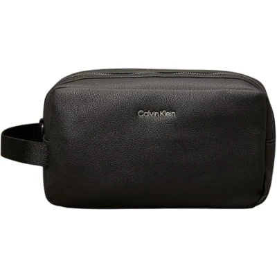 Abbildung von Calvin Klein Warmth Washbag Unisex Kosmetiktasche black, Größe: One Size, Black