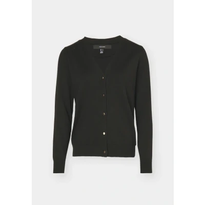 Abbildung von Vero Moda Vmsilje V NECK Cardigan Strickjacke, Damen, Größe: XS, Black