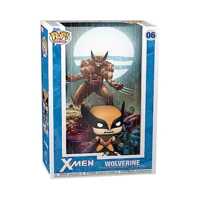 Abbildung von Funko Pop! Comic Cover: Marvel Wolverine Vinyl Sammelfigur Geschenkidee Offizielle Handelswaren Spielzeug Für Kinder und Erwachsene Modellfigur Sammler Display