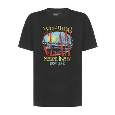 Abbildung von Mister Tee WU TANG Staten Island Oversize Tshirt print, Herren, Größe: XL, Black
