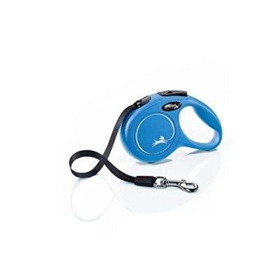 Abbildung von flexi New Classic XS Gurt 3 m blau für Hunde bis 12 kg