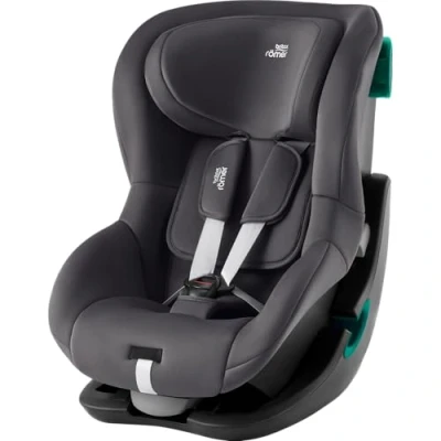 Abbildung von BRITAX RÖMER Kindersitz KING PRO, für Kleinkinder von 76 105 cm (i Size) ohne ISOFIX, 15 Monate 4 Jahre, Midnight Grey