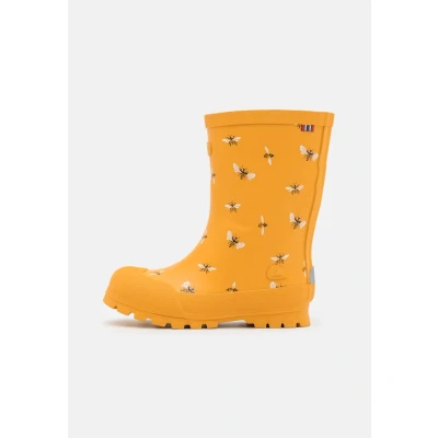 Abbildung von Viking Jolly Print Unisex Gummistiefel für Kinder, Größe: 26, Yellow/black Schuhe