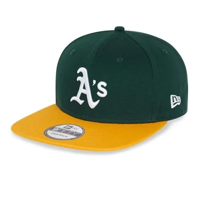 Abbildung von New Era Oakland Athletics MLB Essentials Green Yellow 9Fifty Snapback Cap S M (6 3/8 7 1/4)