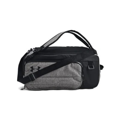 Abbildung von Under Armour Unisex UA Contain Duo SM BP Duffle, wasserabweisende Sporttasche, komfortable Rucksacktasche mit abnehmbaren Trägern