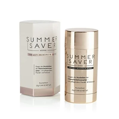 Abbildung von SUMMERSAVER Anti Wundreib Stick WOMAN Langanhaltender &amp; effektiver Schutz vor Wundreibungen, dermatologisch getestet ist ohne Aluminium, PEG frei, vegan, tierversuchsfrei