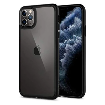 Abbildung von Spigen Ultra Hybrid Hülle Kompatibel mit iPhone 11 Pro Matte Black