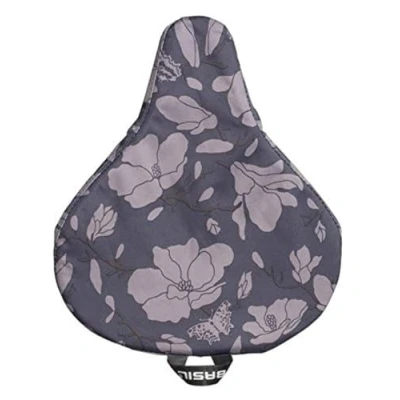 Abbildung von Basil Unisex Erwachsene Magnolia Sattelbezug, BlackBerry, Einheitsgröße