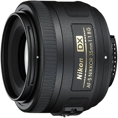 Abbildung von Nikon 2183 AF S DX Nikkor 35mm 1:1,8G Objektiv (52mm Filtergewinde)