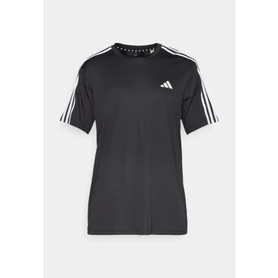 Abbildung von adidas Performance Train Essentials 3STRIPE Tshirt Sport Tshirt, Herren, Größe: XS, Black/white