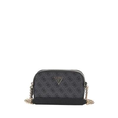Abbildung von Guess Noelle 4GLOGO Umhängetasche, Damen, Größe: One Size, Schwarz