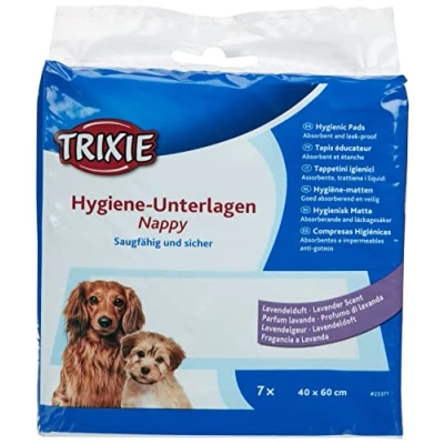 Abbildung von Trixie 23371 Welpen Unterlage Nappy Stubenrein mit Lavendelduft, 40 x 60 cm, 7 St.