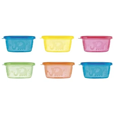 Abbildung von Nûby Set Frischhaltedosen 300 ml,6 er Pack