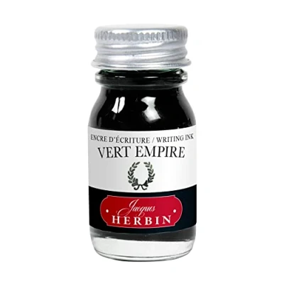 Abbildung von J.Herbin 11539T Tinteflakon für Füller, 10 ml lorbeergrün