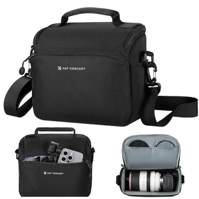 Abbildung von K&amp;F Concept Kamera Rucksack Schultertasche SLR Taschen Umhängetasche Liner Tasche für Fotografen Geeignet den täglichen Gebrauch