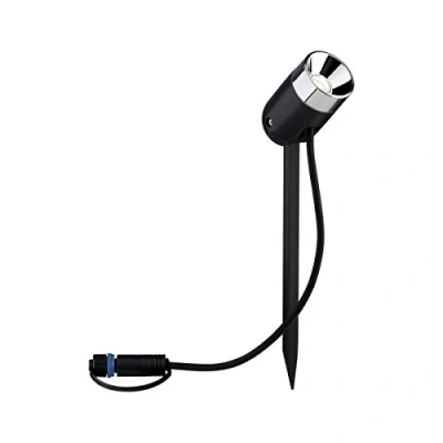 Abbildung von Paulmann 94241 Plug &amp; Shine Spotlight Pike LED Außenleuchte rund incl. 1x3,5 Watt dimmbar Anthrazit Kunststoff 3000 K Warmweiß
