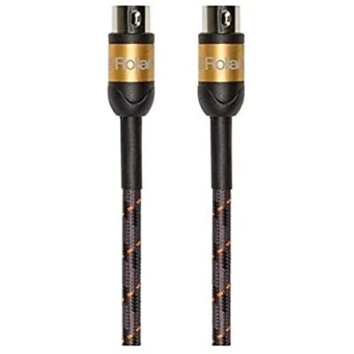 Abbildung von Roland Gold Serie Premium MIDI Kabel, Länge: 1,5m RMIDI G5