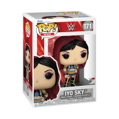 Abbildung von Funko POP! WWE: Iyo Sky Vinyl Sammelfigur Geschenkidee Offizielle Handelswaren Spielzeug Für Kinder und Erwachsene Sports Fans Modellfigur Sammler Display