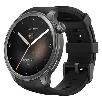 Abbildung von Amazfit Balance 46 mm Smart Watch, kontaktlose NFC Zahlung, KI Fitnesstrainer, 14 Tage Akkulaufzeit, Schlaf und Gesundheitsüberwachung, GPS, 150 Sportmodi, Bluetooth Anrufe für Android iPhone