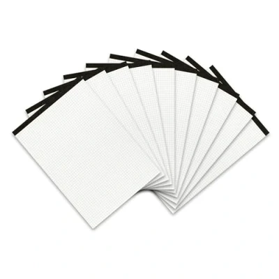 Abbildung von Landré Notiz Block ohne Deckblatt A4 kariert, 50 Blatt, 70 g/m², 10 Stück