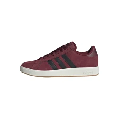 Abbildung von adidas Herren Grand Court Base 00s Shoes Schuhe, Shadow Red/Core Black/Off White, 44 EU