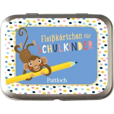 Abbildung von Fleißkärtchen für Schulkinder (Kleine Geschenke zur Einschulung &amp; die Schultüte)