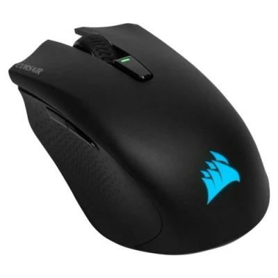 Abbildung von CORSAIR HARPOON WIRELESS RGB Lightweight FPS/MOBA Gaming Mouse 10.000 DPI 6 Programmierbare Tasten Low Latency Bluetooth iCUE Kompatibel PC, Mac, PS5, PS4, Xbox Schwarz