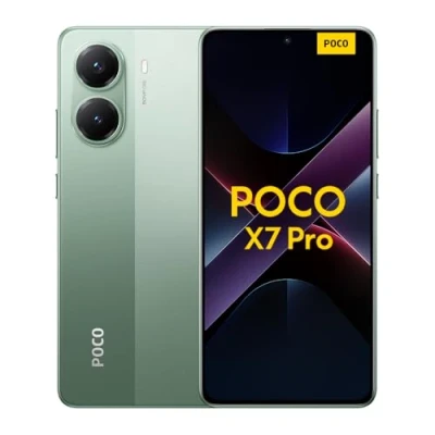 Abbildung von Xiaomi Poco X7 Pro Smartphone, 12+512GB, Grün, 50MP Hauptkamera mit OIS, 6000mAh (typ.) Akku 90W HyperCharge, IP68, KI Funktionen (Ladegerät Nicht enthalten)
