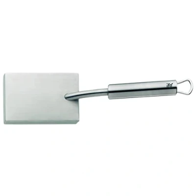 Abbildung von WMF Profi Plus Fleischklopfer 31 cm, Schnitzelklopfer, Fleischhammer, Cromargan Edelstahl teilmattiert, spülmaschinengeeignet
