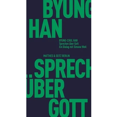 Abbildung von Sprechen über Gott: Ein Dialog mit Simone Weil (Fröhliche Wissenschaft)