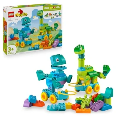 Abbildung von LEGO ® DUPLO Stadt 10451 Dinos auf Rädern 3 in 1 Set