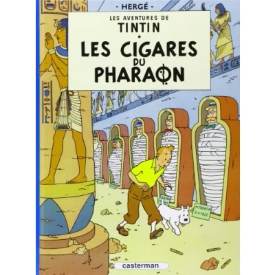 Abbildung von Les Aventures de Tintin 04: cigares du pharaon (Französische Originalausgabe)