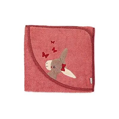 Abbildung von Sterntaler Kapuzenbadetuch 100x100 Emmily Schmetterlinge