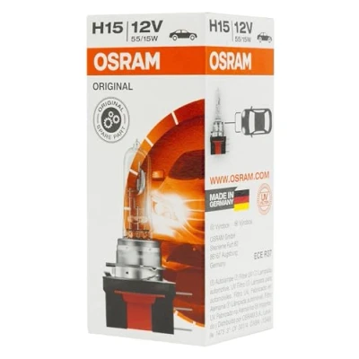 Abbildung von Osram ORIGINAL H15, 64176, 12V, 1er Faltschachtel, Weiß (Weiß)