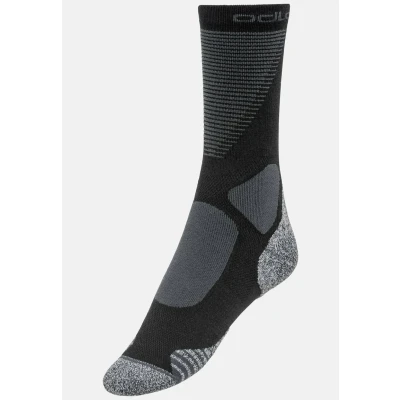 Abbildung von ODLO Active WARM XC Socken, Größe: L/XL, Black grey