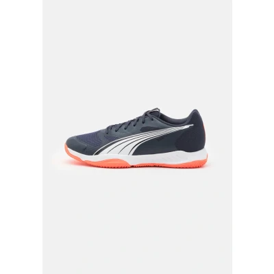 Abbildung von Puma Eliminate Turbo Handballschuh, Herren, Größe: 40, Parisian night/white/glowing red Textil/synthetik
