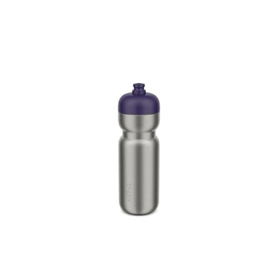 Abbildung von Mepal Edelstahl Trinkflasche Pull Sport Auslaufsicher Mit einer Hand zu halten, öffnen und trinken Leichter Wasserflasche 800 ml Midnight blue