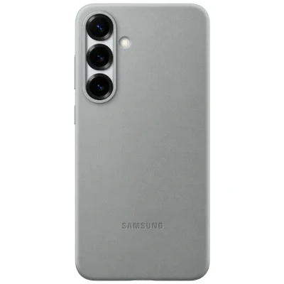 Abbildung von Samsung Kindsuit Pu Leder Back Cover Grau Galaxy S25+