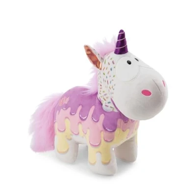 Abbildung von NICI Kuscheltier Einhorn Sweety Rainbow 45cm Weiss Weiches Plüschtier niedliches Stofftier zum Kuscheln &amp; Spielen tolle Geschenkidee für Kinder Erwachsene 61910