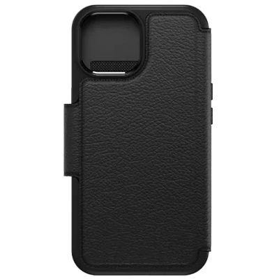 Abbildung von Otterbox Strada MagSafe Leren Book Hülle Apple iPhone 15 Pro Max