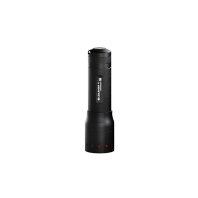 Abbildung von Ledlenser 501046 P7 Professionelle LED Taschenlampe, schwarz. Auf 450 Lumen aufgerüstet, Hochleistung, Kompakt, Leistungsstark, 1,5 V, 13 x 3,7 cm