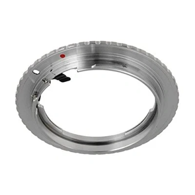 Abbildung von Fotodiox Pro Lens Mount Adapter Compatible with Nikon F Lenses on Canon EOS (EF, EF S) D/SLR Camera Body