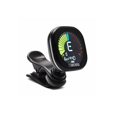 Abbildung von BOSS TU 05 Clip on Tuner, Großes Farbdisplay und wiederaufladbarer Akku Komfort