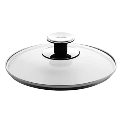 Abbildung von Fissler / Sichtkoch Glasdeckel (Ø 22 cm) Ersatzdeckel für Pfannen, Töpfe &amp; Schnellkochtöpfe