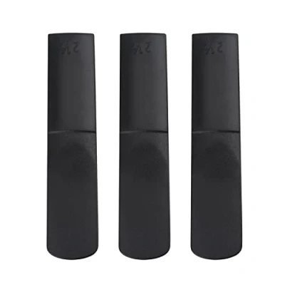 Abbildung von Saxophon Blätter Kunststoff 1,5,3Pcs Alt 2,5 Harz Altsaxophon Mundstück Teile Reparatur Reed Zubehör