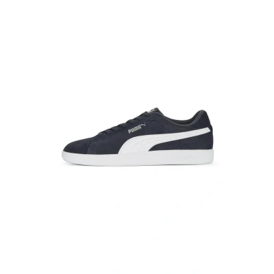 Abbildung von Puma Smash 3.0 Sneaker low Parisian night white silver, Größe: 44.5, silver Leder