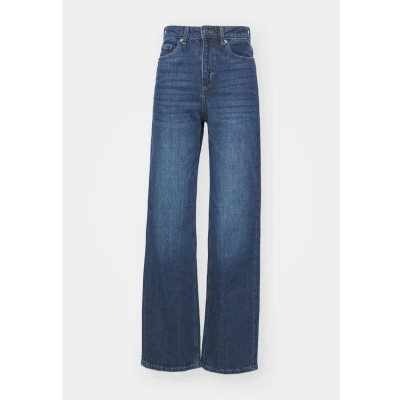 Abbildung von Vero Moda Vmtessa Wide Leg, Damen, Größe: 28x32, Dark blue denim