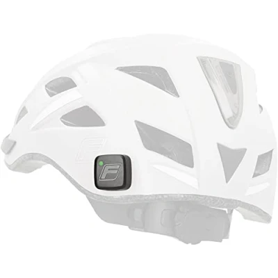 Abbildung von FISCHER Crash Sensor FIND.U, Sturzmelder, 2,5 x cm, USB Ladefunktion, Alarm LED und Status LED, aus Kunststoff, mit Lithium Ionen Akku, Befestigung 3M Klebepad, für Fahrrad, Skifahren &amp; Reiten