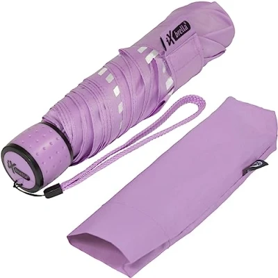 Abbildung von iX brella Mini Kinderschirm Safety Reflex extra leicht light purple